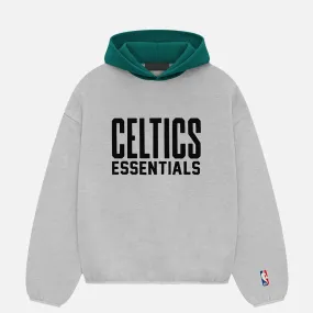 ESSENTIALS CELTICS HOODIE - LIGHT HEATHER TaglessLabel