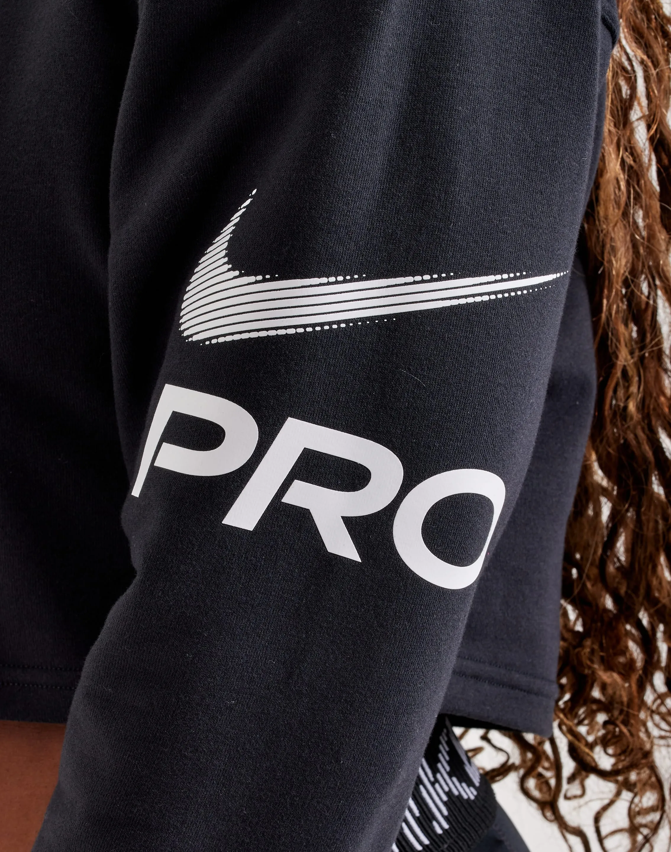 Festival Air Nike Pro Dri-FIT French Terry Fleece Crewneck Sweatshirt