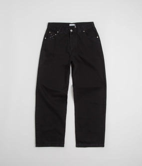 Versatile use Layered Wear Pop Trading Company DRS Denim Pants - Black