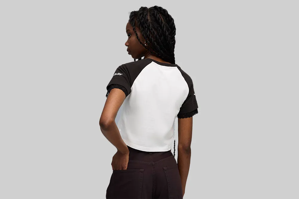 AntiPillTreatment Odor Resistant Finish Women's PUMA X A$AP ROCKY Flacko Smile Baby Tee