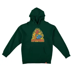 Spitfire - Demonseed Hoodie Alpine Green Drop Shoulder
