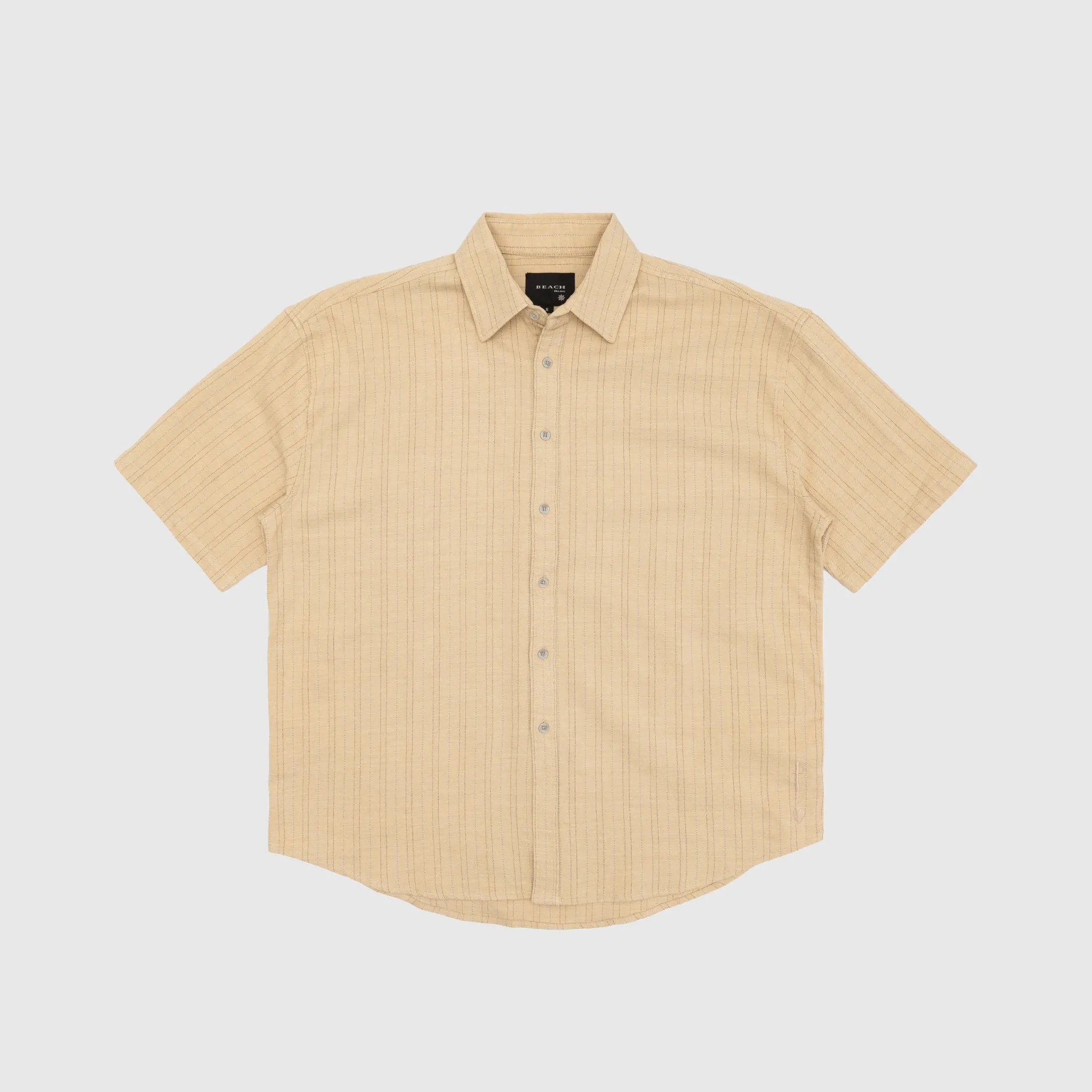 Unique Design Hooded Neckline BIG S/S SHIRT