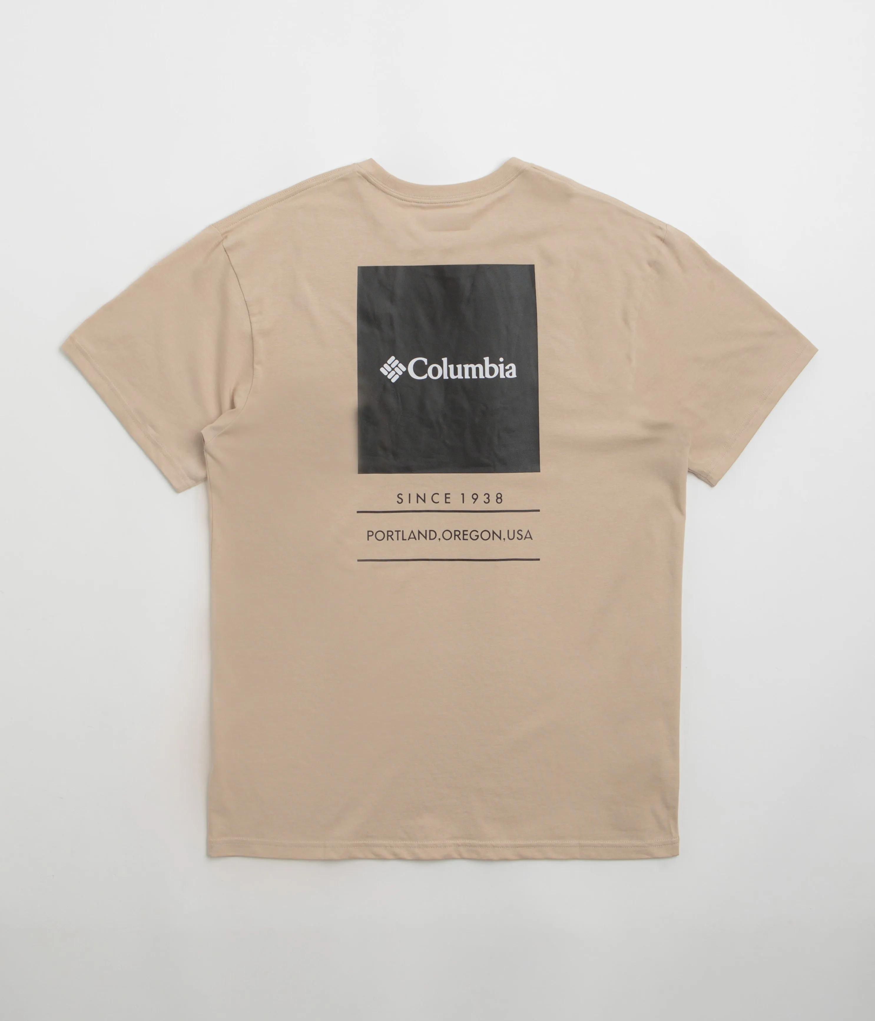Columbia Barton Springs Graphic T-Shirt - Ancient Fossil Colorfastness