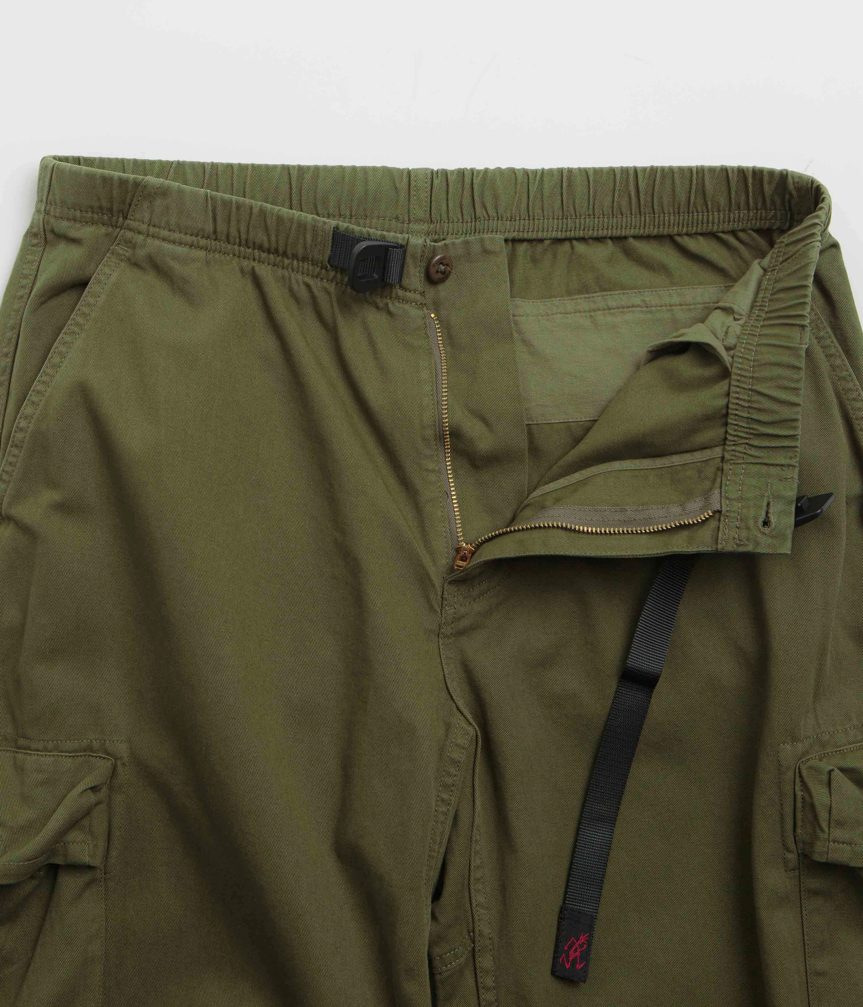 Gramicci Rig Cargo Pants - Olive AbrasionGuardTape Non Restrictive