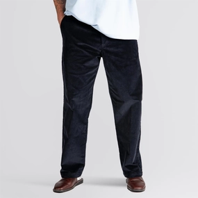 StretchWaistband Versatile Design Corduroy All Day Trouser Navy