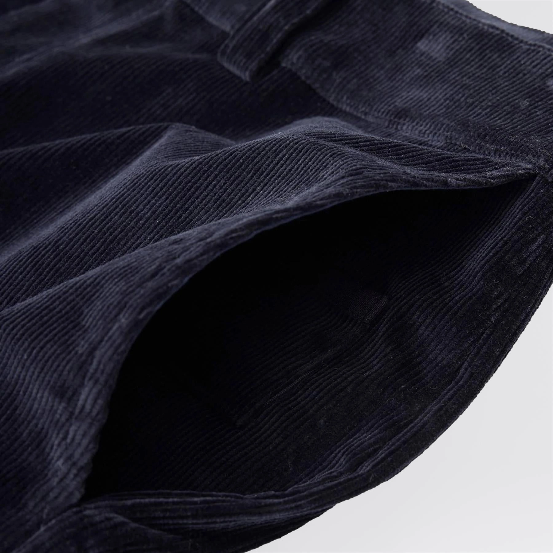 Corduroy All Day Trouser Navy WaterRepellent Moisture Management