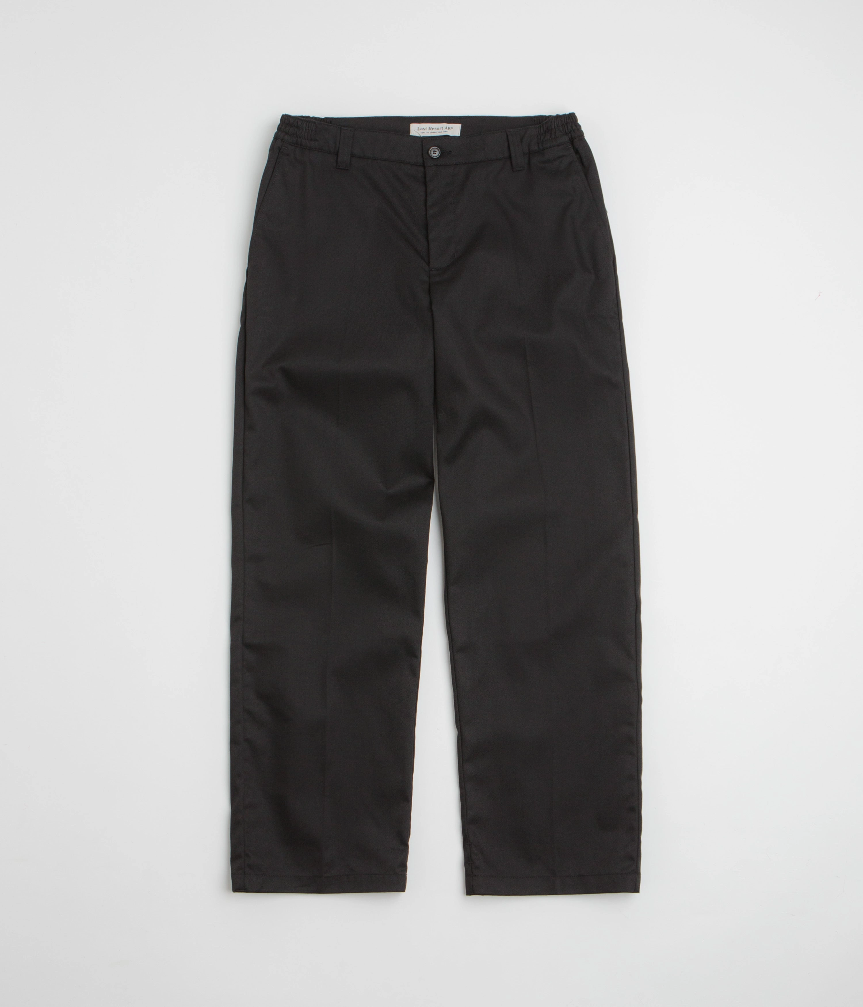 Easy Match Layered Panel Design Last Resort AB PM001 Pants - Black