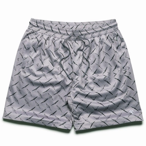 MeshVentilation Anti Static Finish Politics Mesh Shorts - Diamond Plate