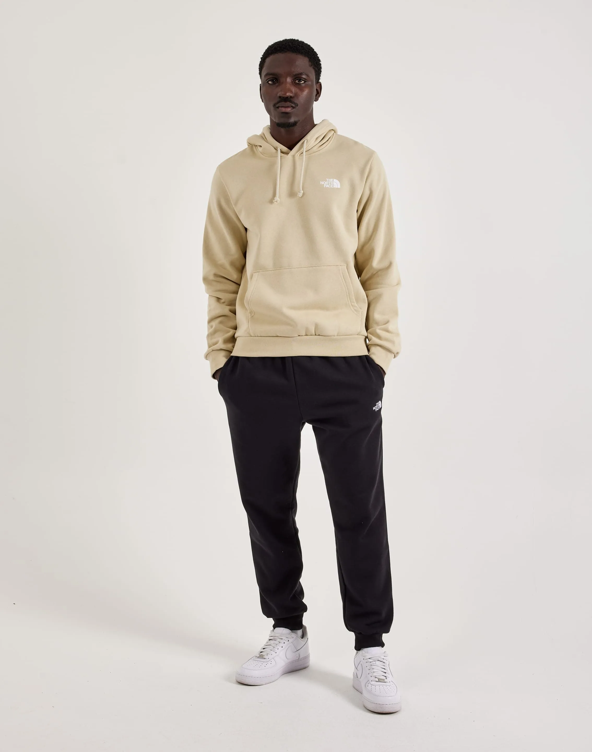 The North Face Evolution Box Logo Fleece Hoodie mesh ventilation