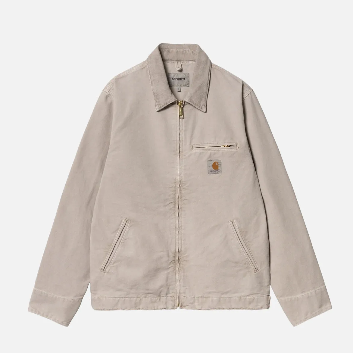DETROIT JACKET (STONE CANVAS) - DUSKY BEIGE FadeResistantColors
