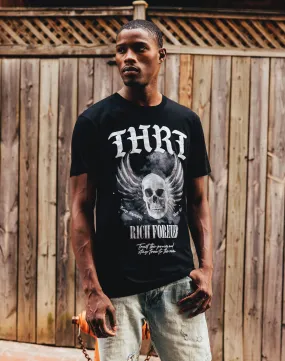 THRT Donovan Skull Rich Forever Tee UVProtectionFabric