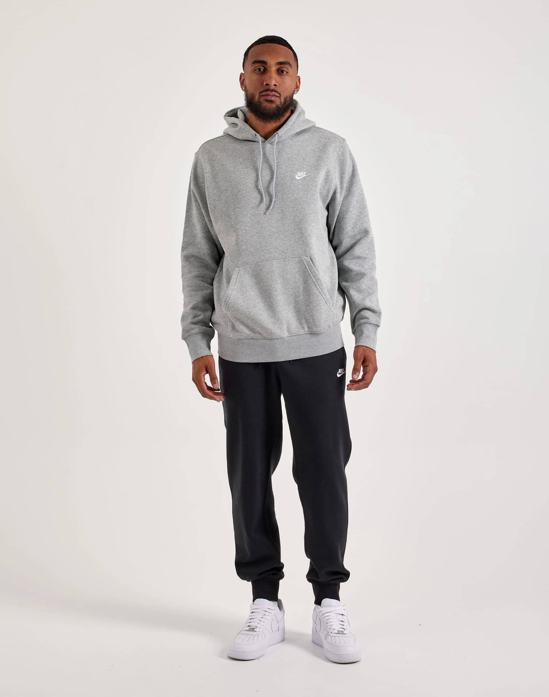 Nike Club Fleece Pullover Hoodie DoubleStitched