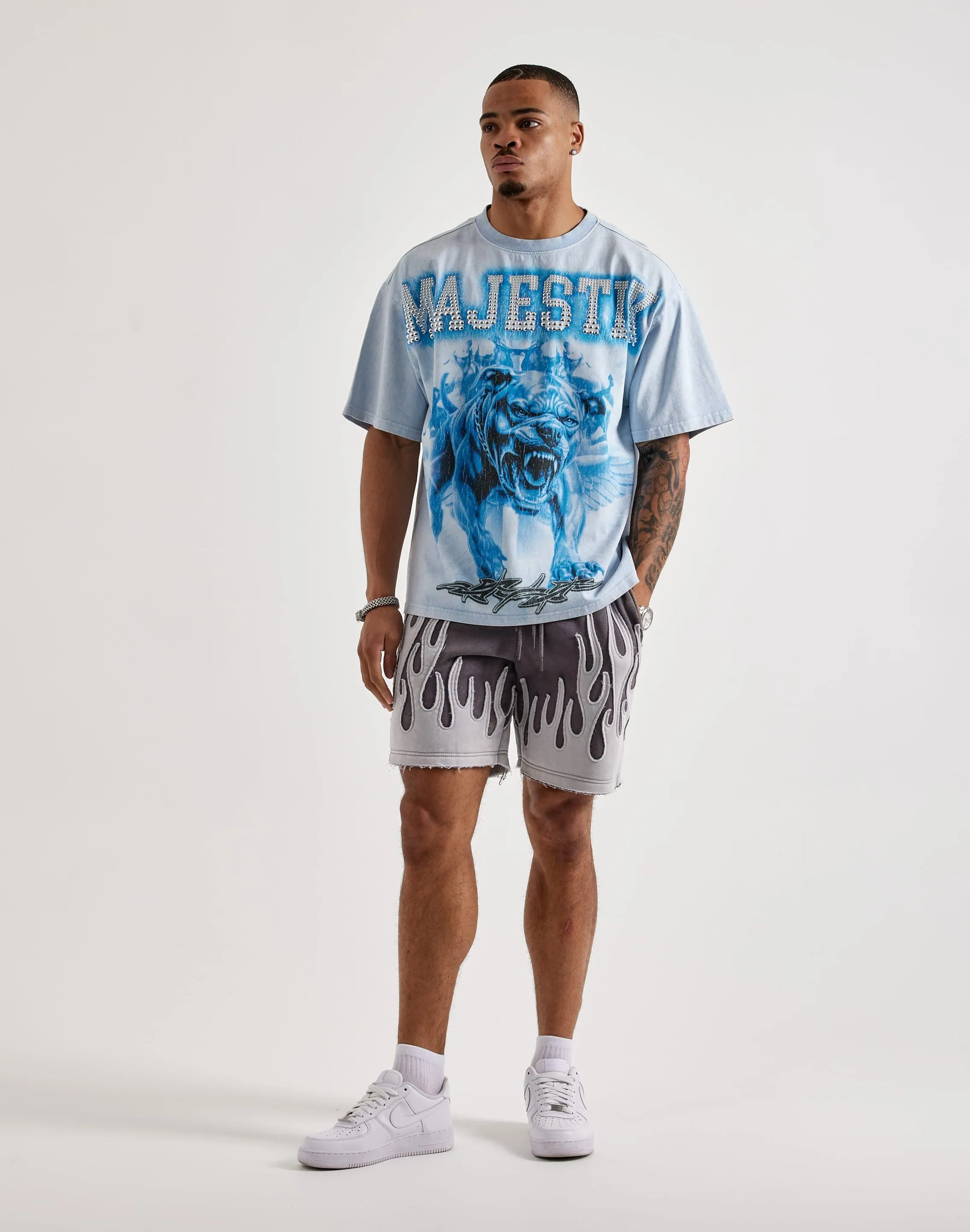 Smoke Rise Flame Fleece Shorts GentleWaistband SnagResistant Weave