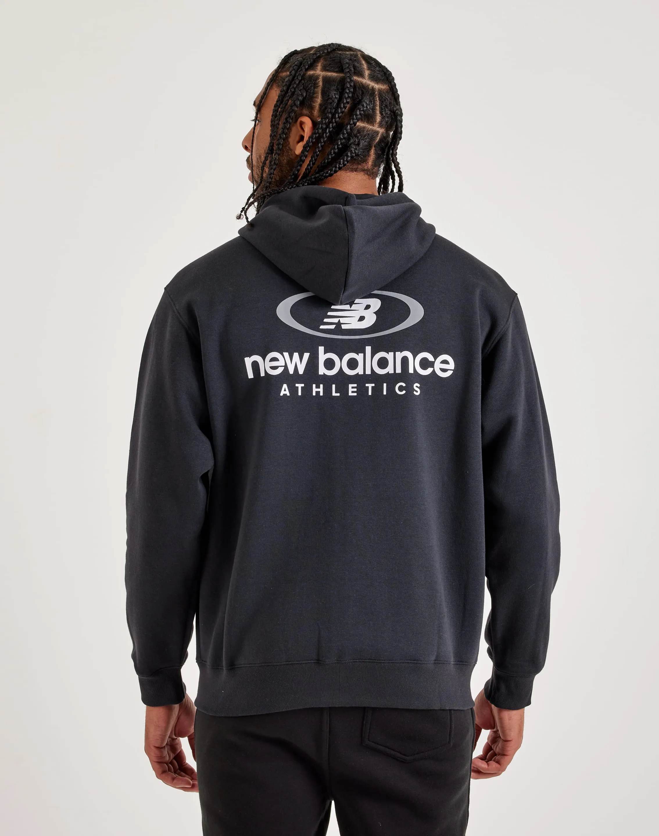 New Balance Core Plus Full-Zip Fleece Hoodie Wrinklefree Earth Glow