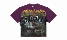 ShrinkageFree Fabric Trend Base Indoor T-Shirt Haze "Purple"