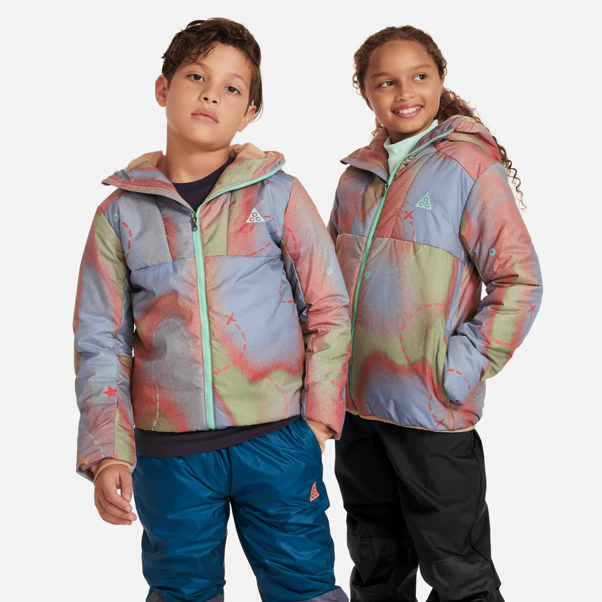 ACG STORM KIDS ROPE DE DOPE JACKET - MULTI Velvet Soul