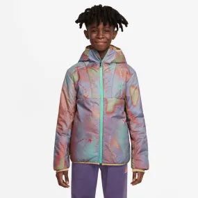 ACG STORM KIDS ROPE DE DOPE JACKET - MULTI HighCollared Design Trans Glow