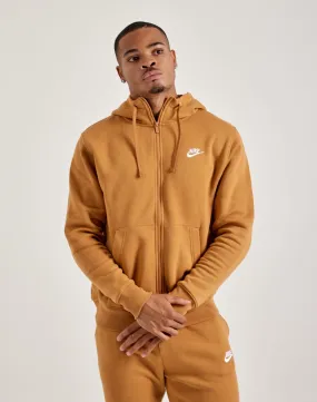 OrganicCotton Nike Club Fleece Full-Zip Hoodie