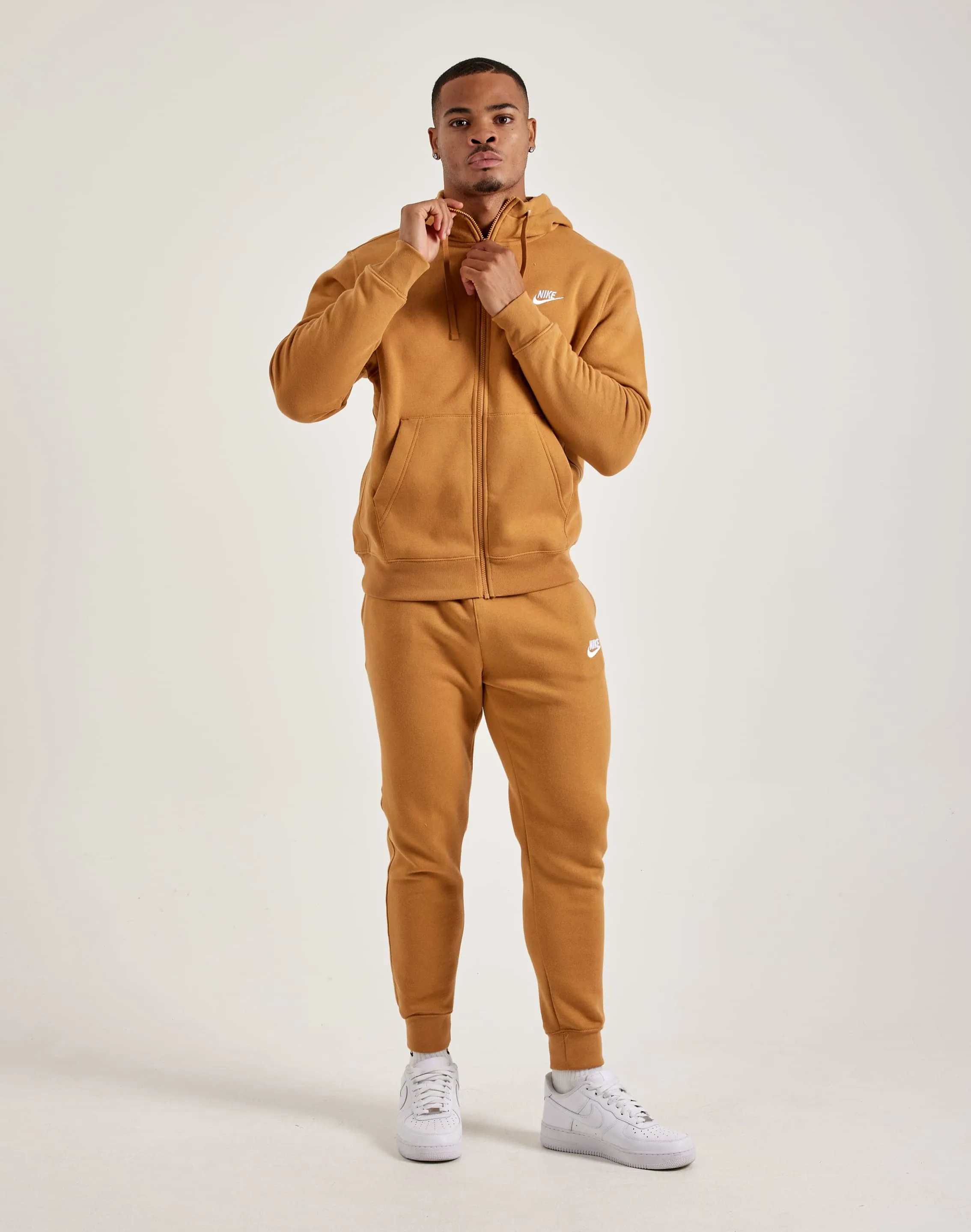 Urban Chic Nike Club Fleece Full-Zip Hoodie