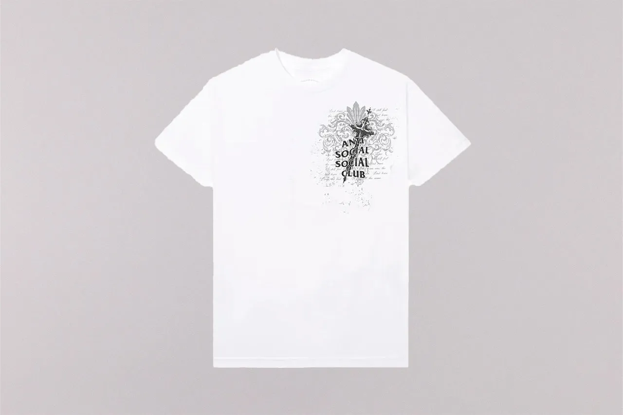 Classic Cut CrewNeck Anti Social Social Club Anguish SS Tee 'White'