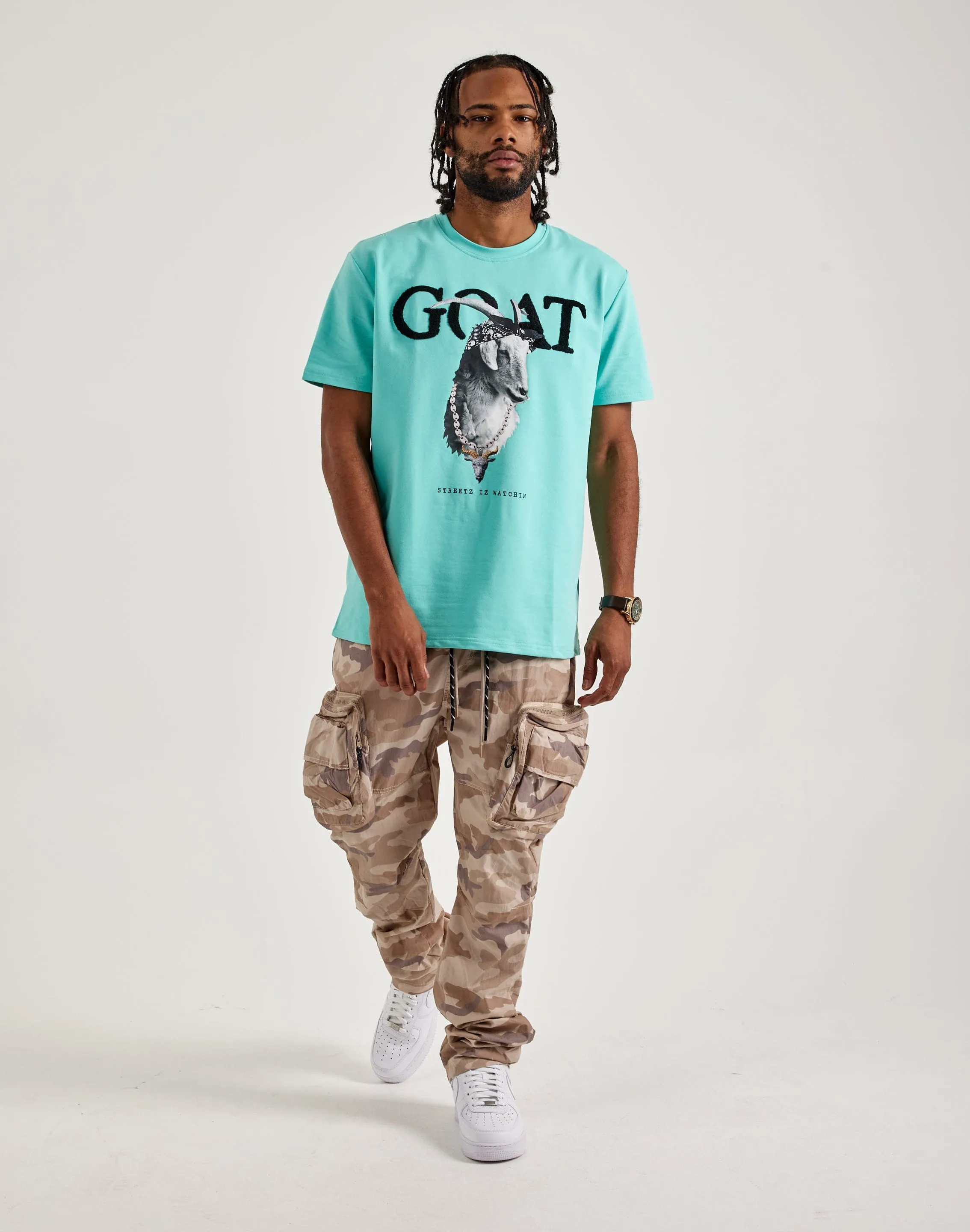 Flexible Joints Streetz Iz Watchin Goat Tee