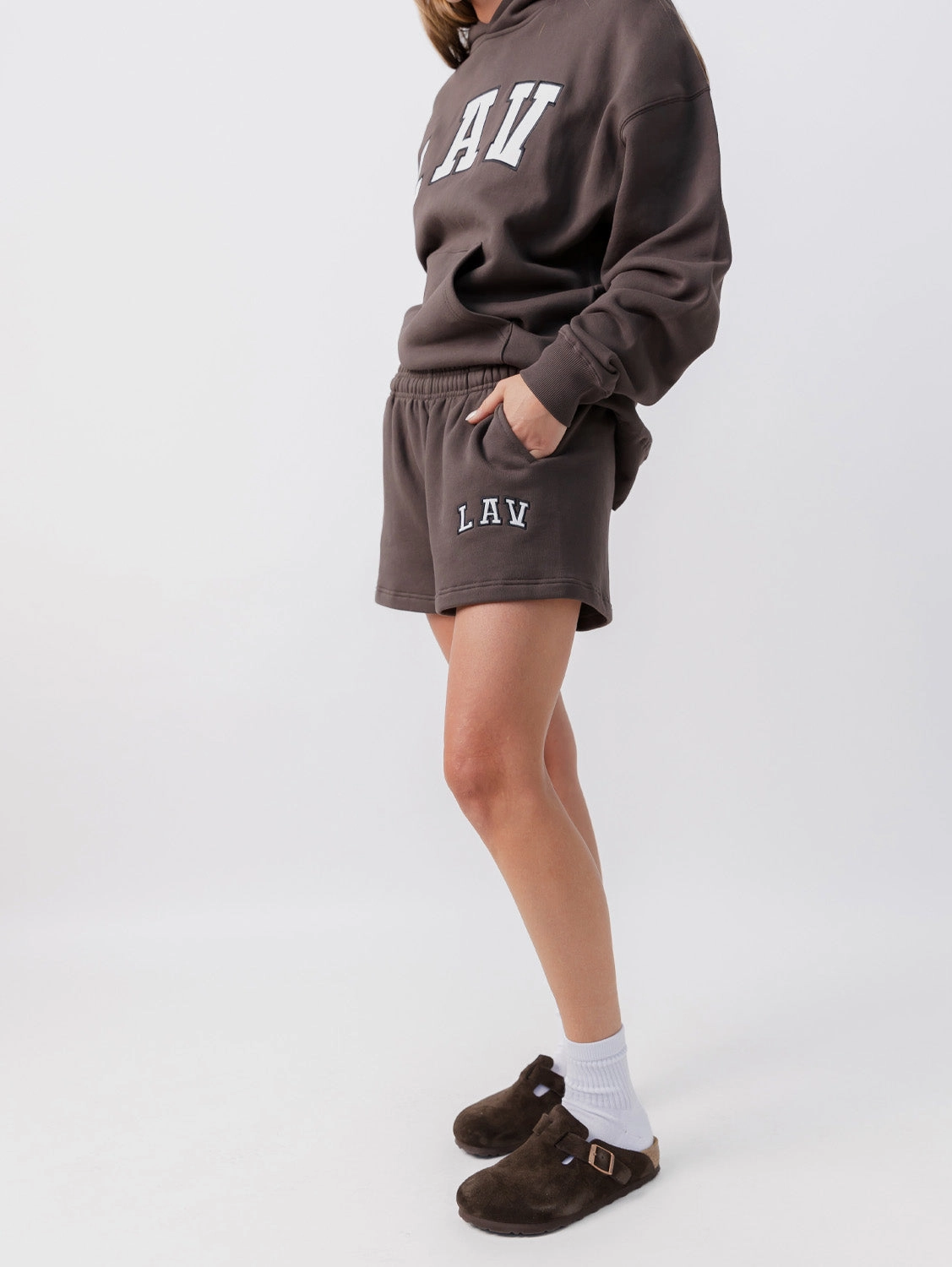 Stay Cool Applique Fleece Shorts