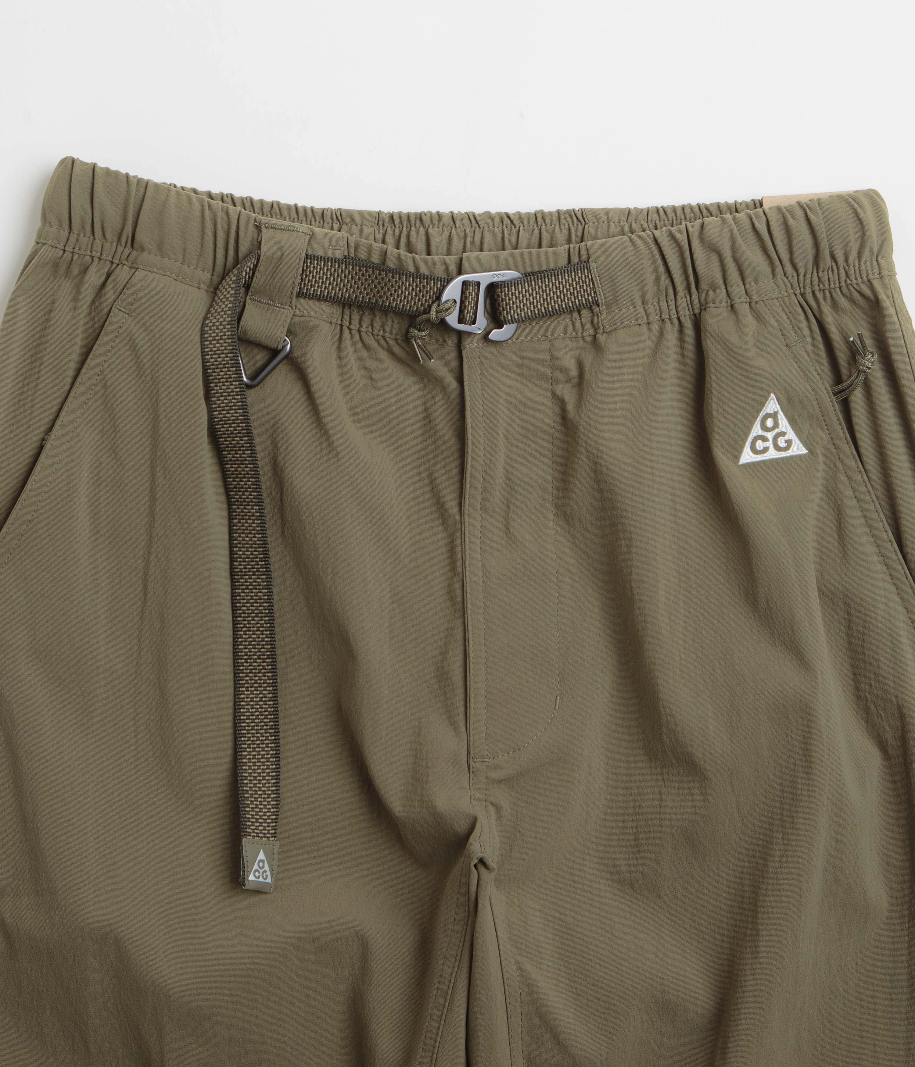 Nike ACG Hiking Pants - Medium Olive / Sequoia / Summit White Sustainable Fabric Professional Wear