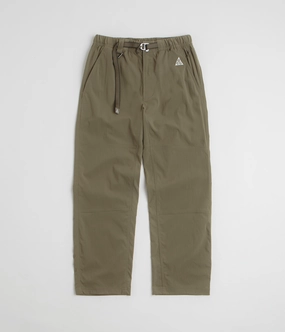 Nike ACG Hiking Pants - Medium Olive / Sequoia / Summit White Yoga Ready Roll-up style