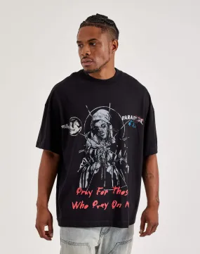 Paradise Lost Pray Tee Tencel Blend Fabric