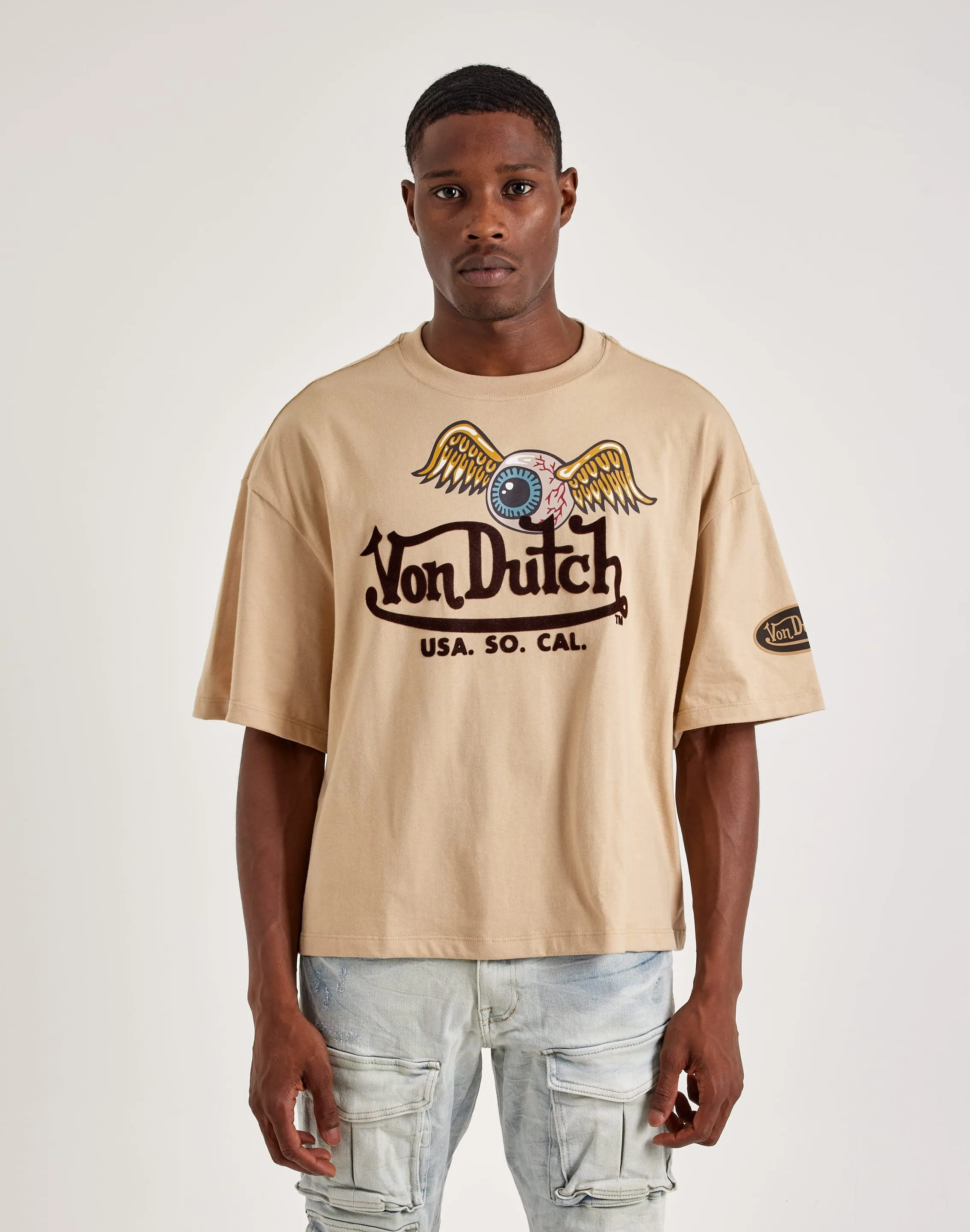 Von Dutch Flying Eye Tee PreShrunkFabric