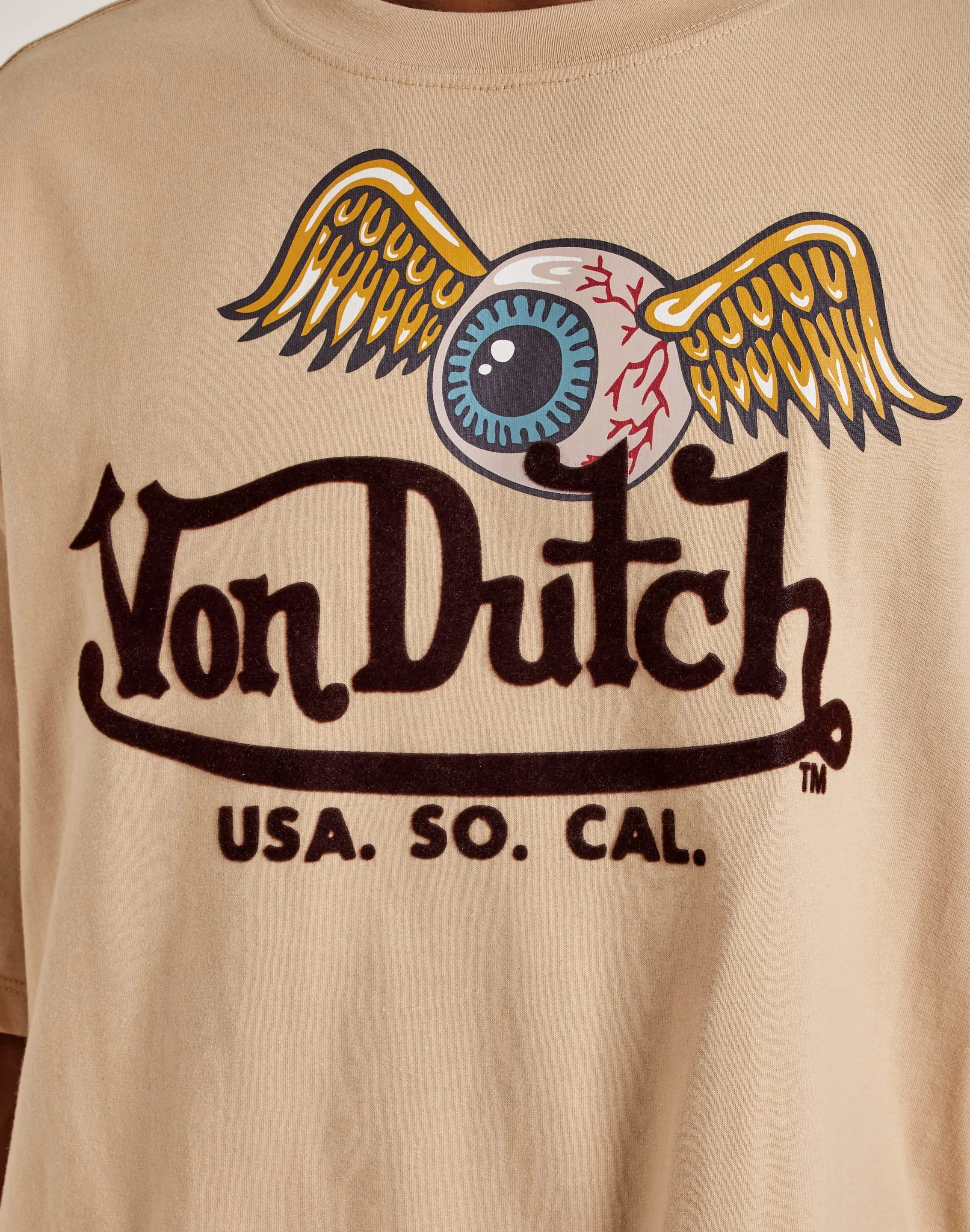 Quick Wear Von Dutch Flying Eye Tee