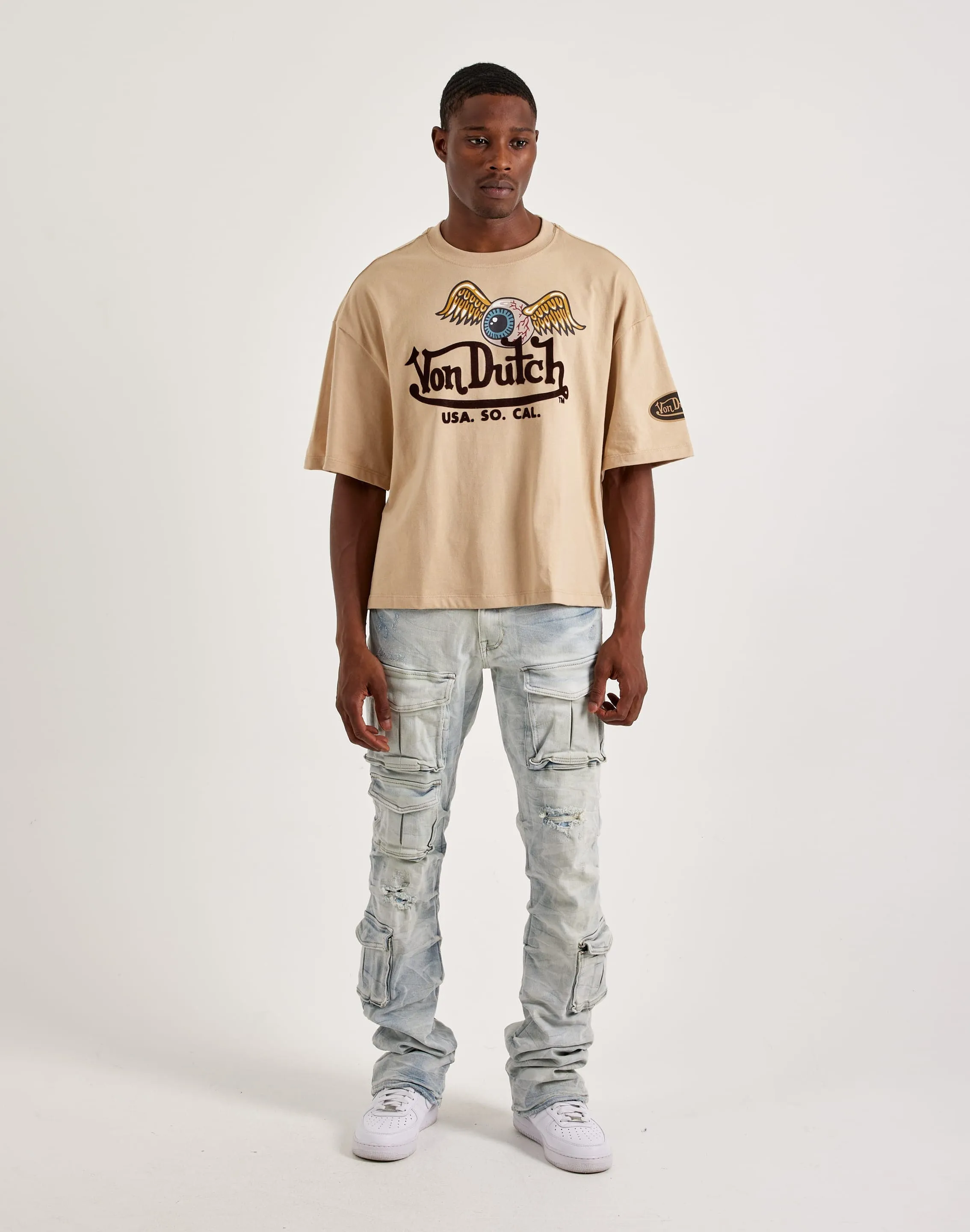 Euro Mood Myth Glow Von Dutch Flying Eye Tee