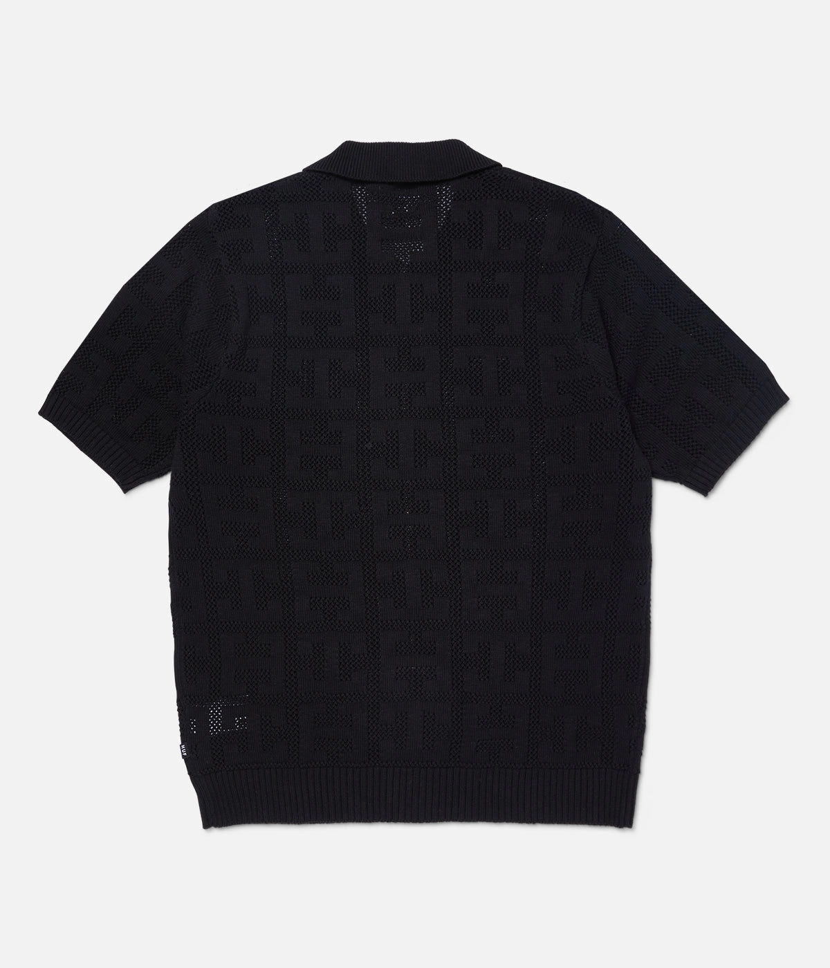 City Casual Style Huf Monogram Jacquard Zip Sweater