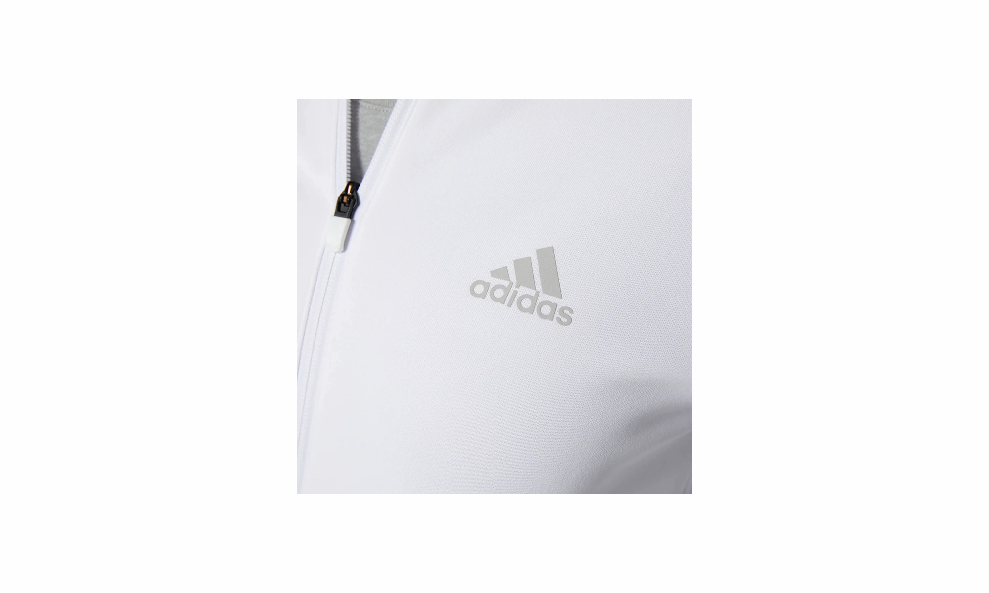 Team Issue Full Zip Jacket "White / Grey" Tight Core Style Mood
