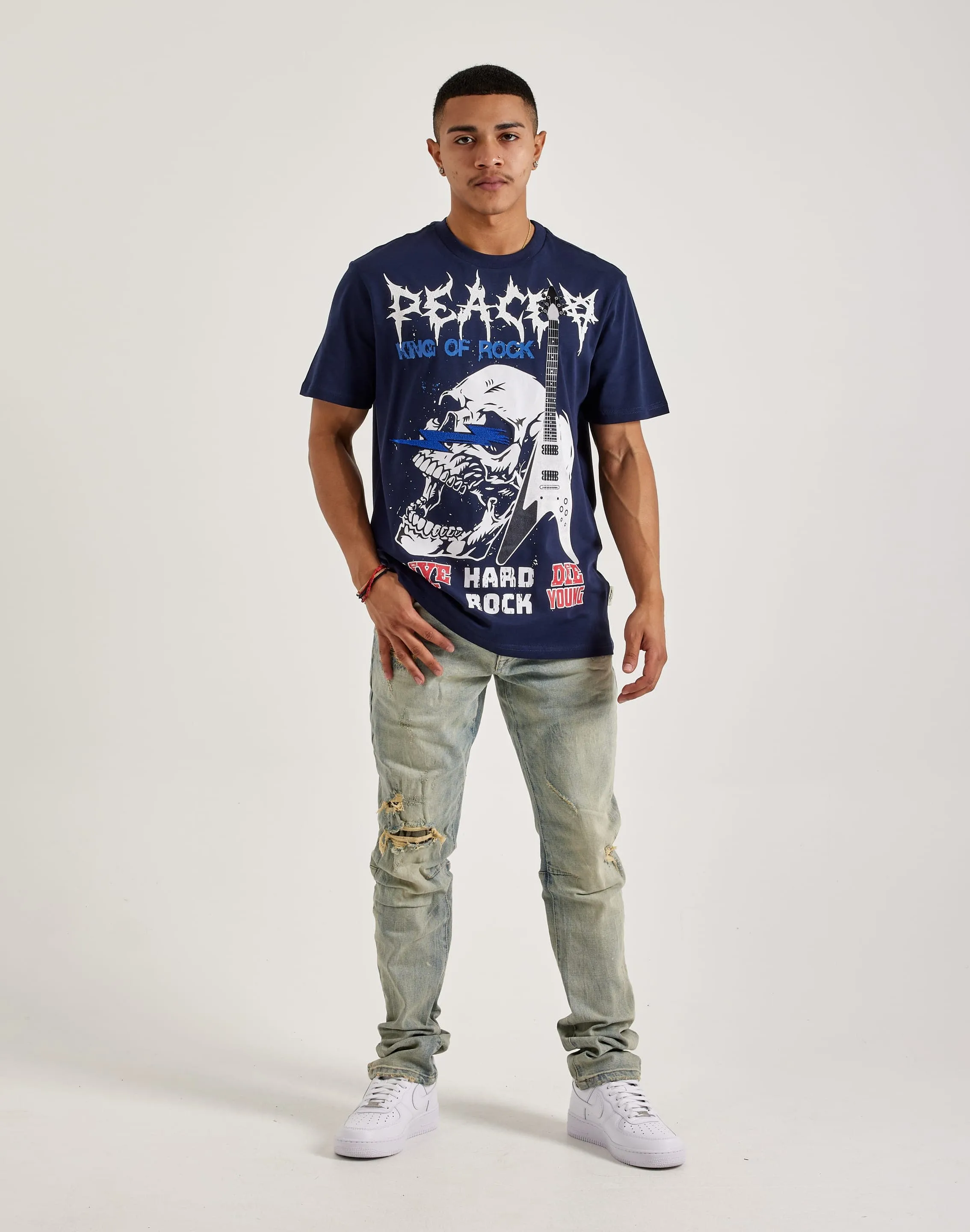 BKYS Peace Star Tee AdjustableStraps Dance Flow