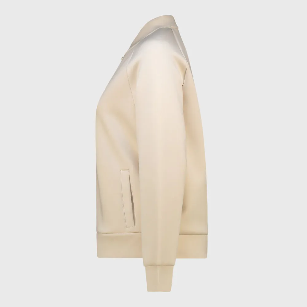 Umbro Womens Plunge Jacket Beige AbrasionResistantThread Calm Core