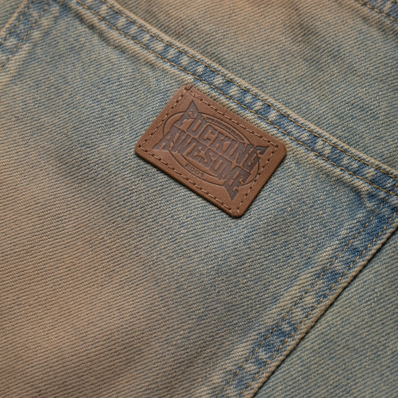 Fucking Awesome Fecke Washed Jean - Washed Indigo Trans Glow