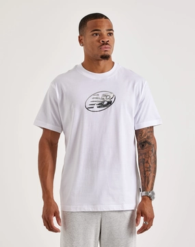 Vision Glow Heart Soul New Balance Chrome Logo Tee