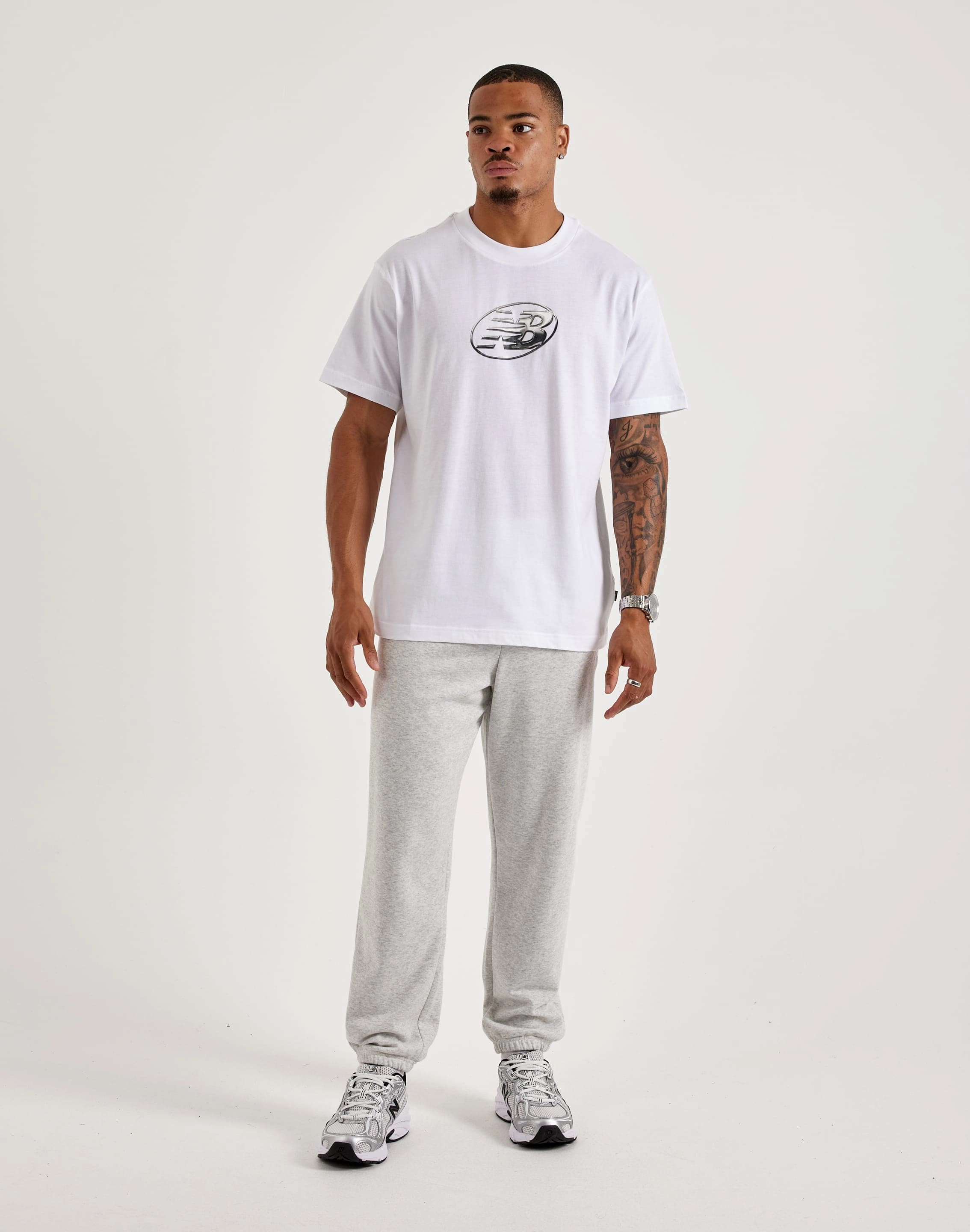 FadeResistant New Balance Chrome Logo Tee
