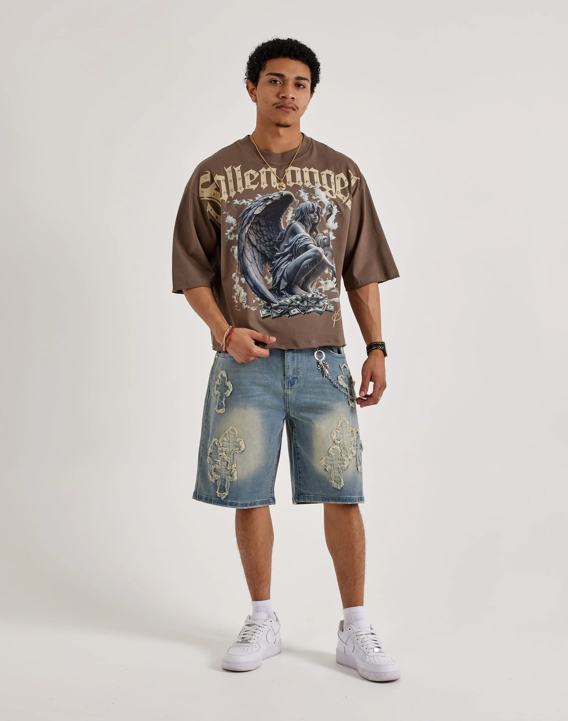 Roku Studio Lost Angel Tee Layered Hem Details