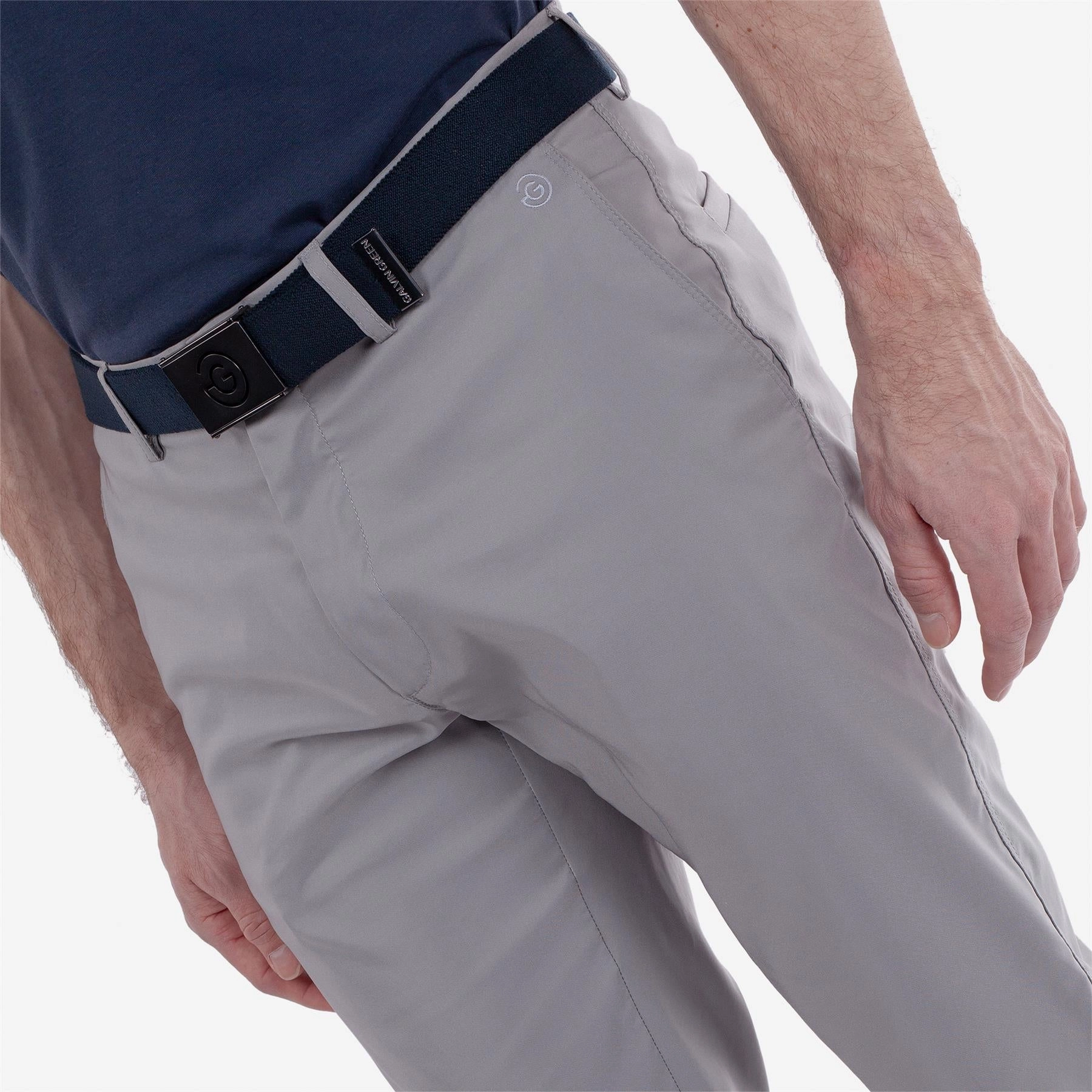 Light Fabric Breathable Mesh Panels Noah Ventil8  Trousers Sharkskin