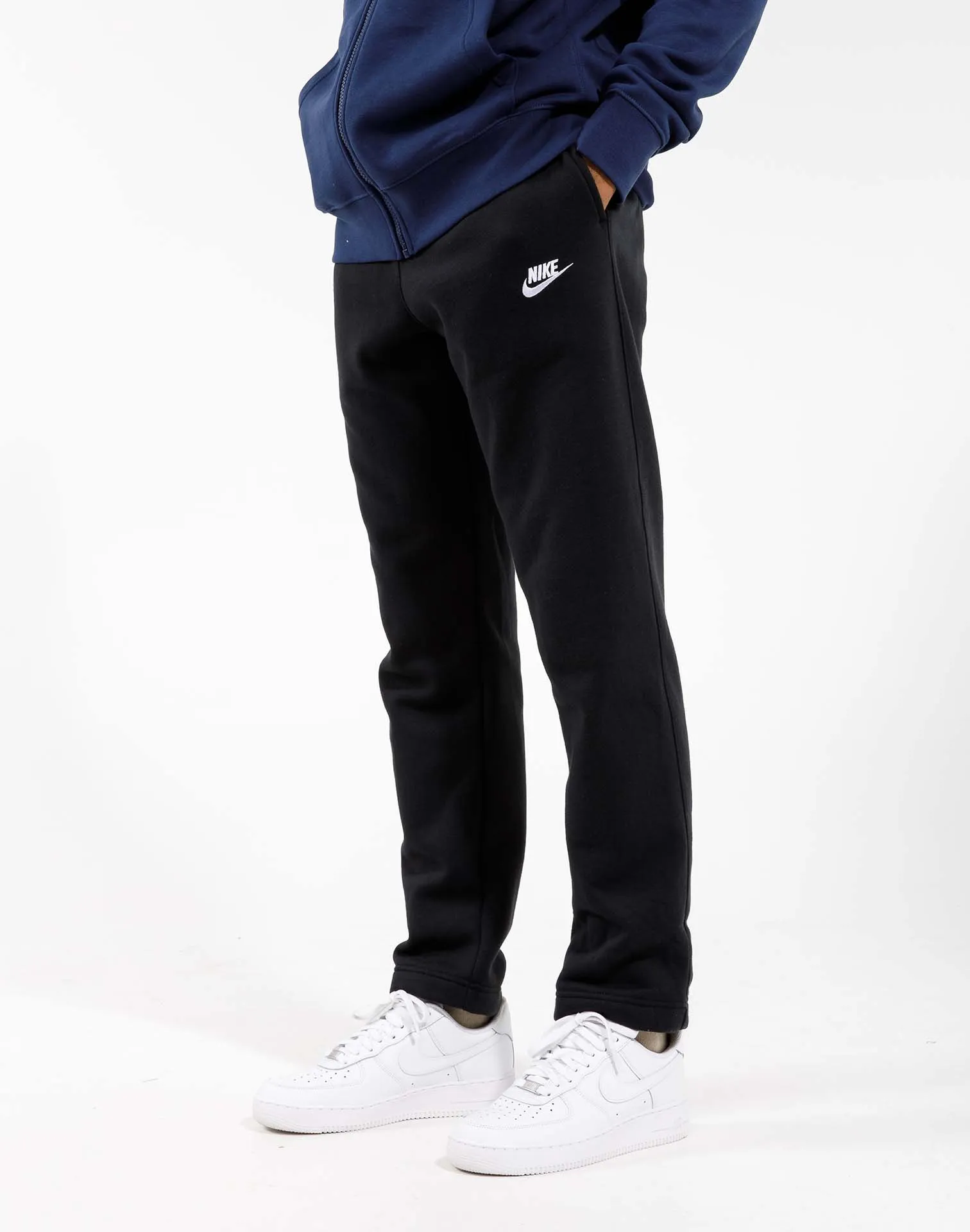 Art Glow Stage Soul Nike Nsw Club Fleece Open Hem Sweatpants