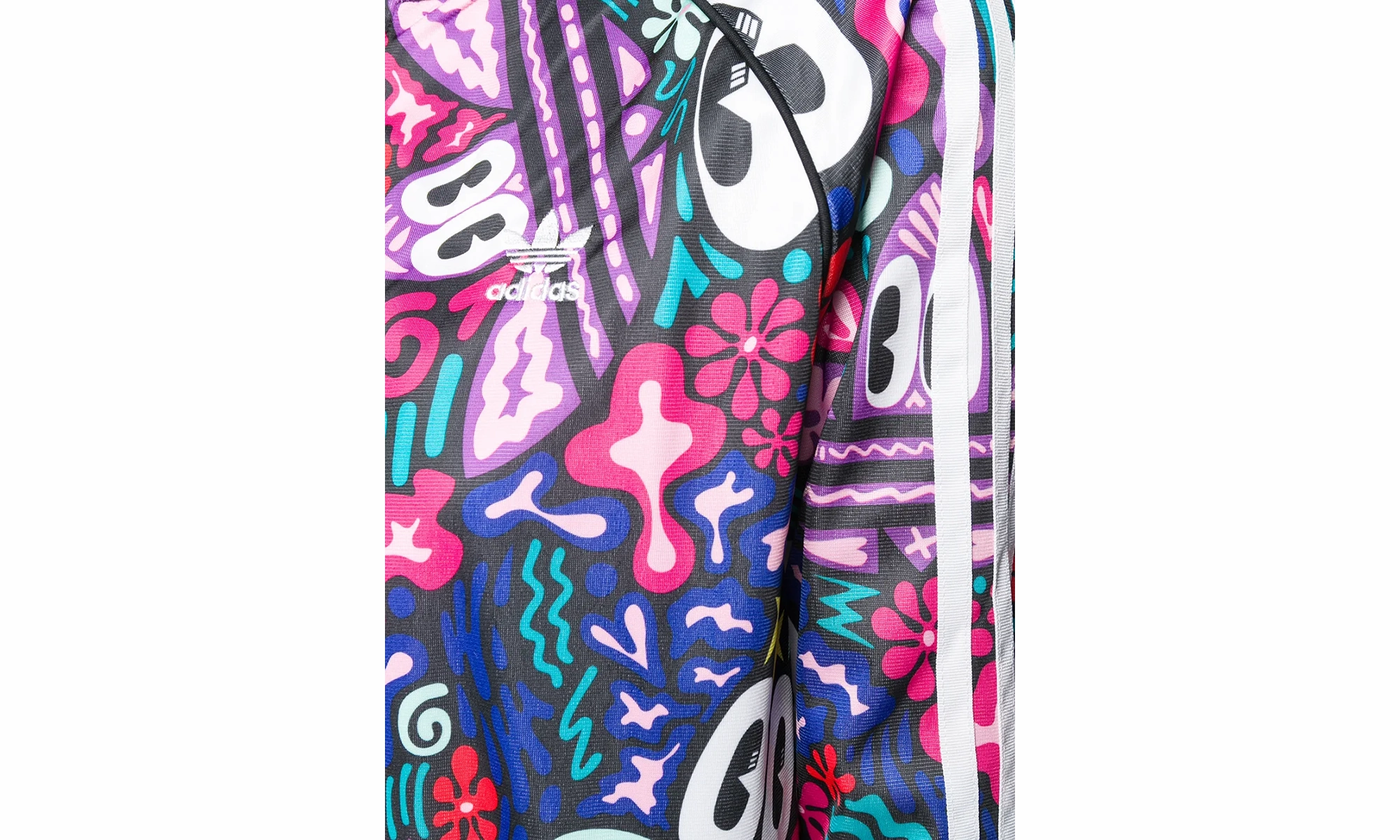 SST Track Jacket "Hattie Stewar - Multicolor" Recycled Polyester Blend AdaptiveFit