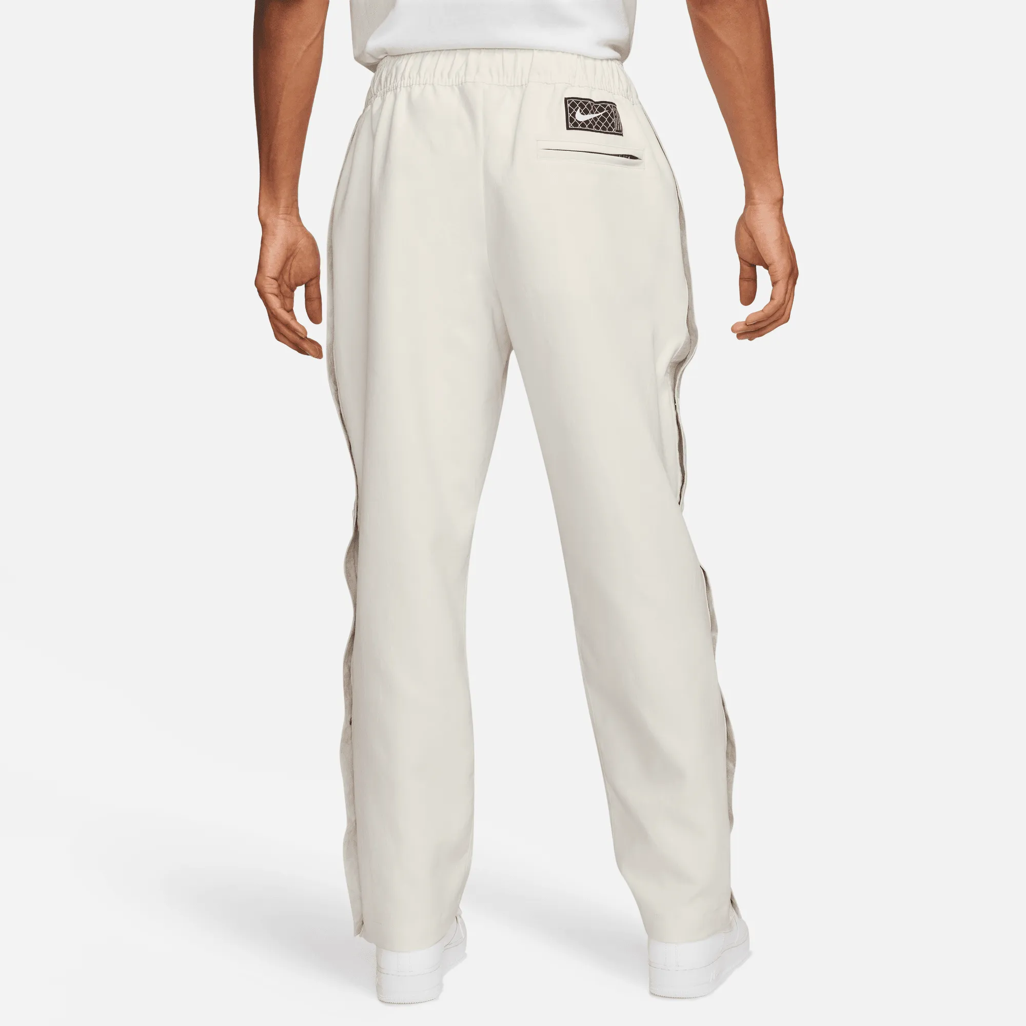 DEVIN BOOKER TEAR-AWAY BASKETBALL PANTS - LIGHT OREWOOD BROWN Shine Fit