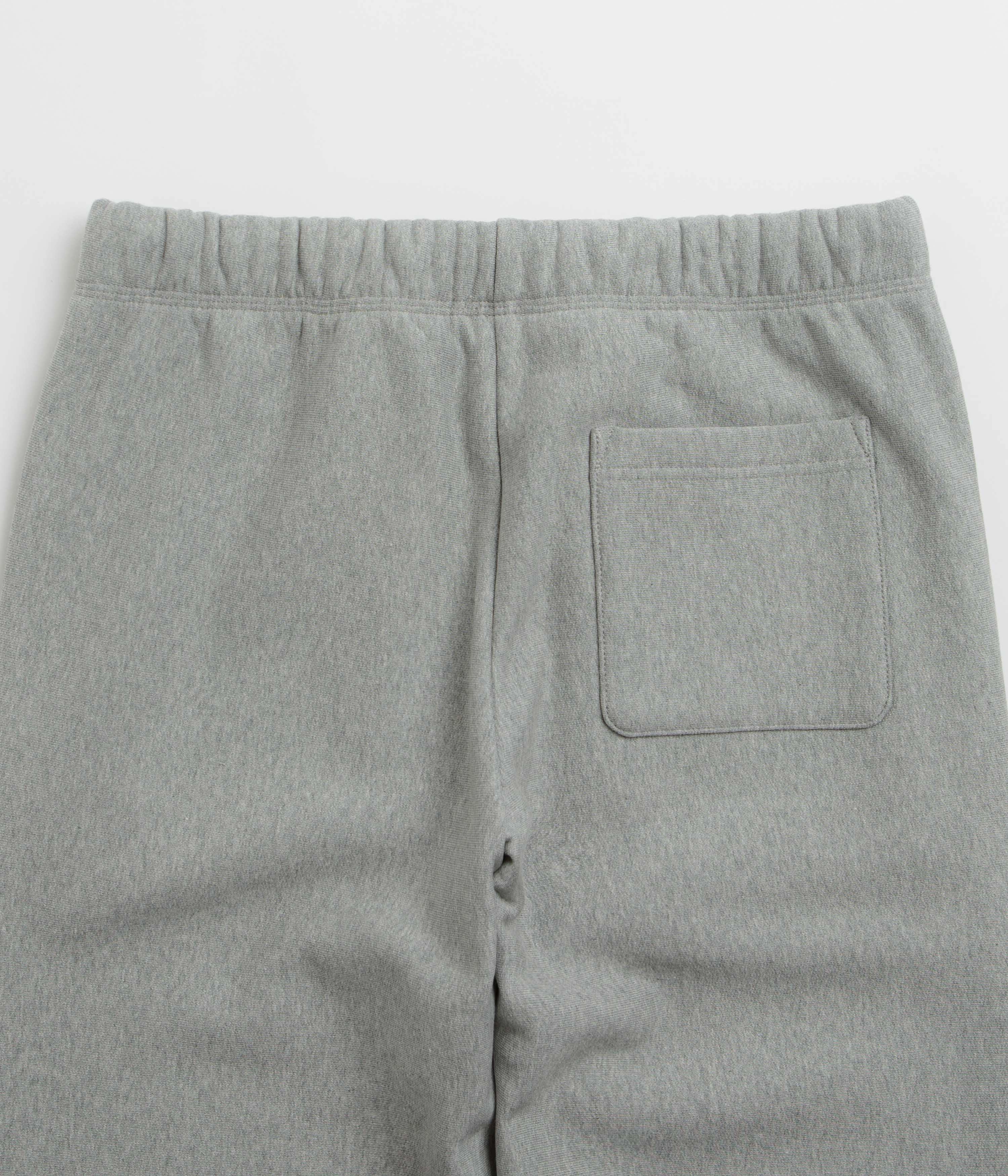Carhartt American Script Sweatpants - Grey Heather Movement Ease Reinforced Seams