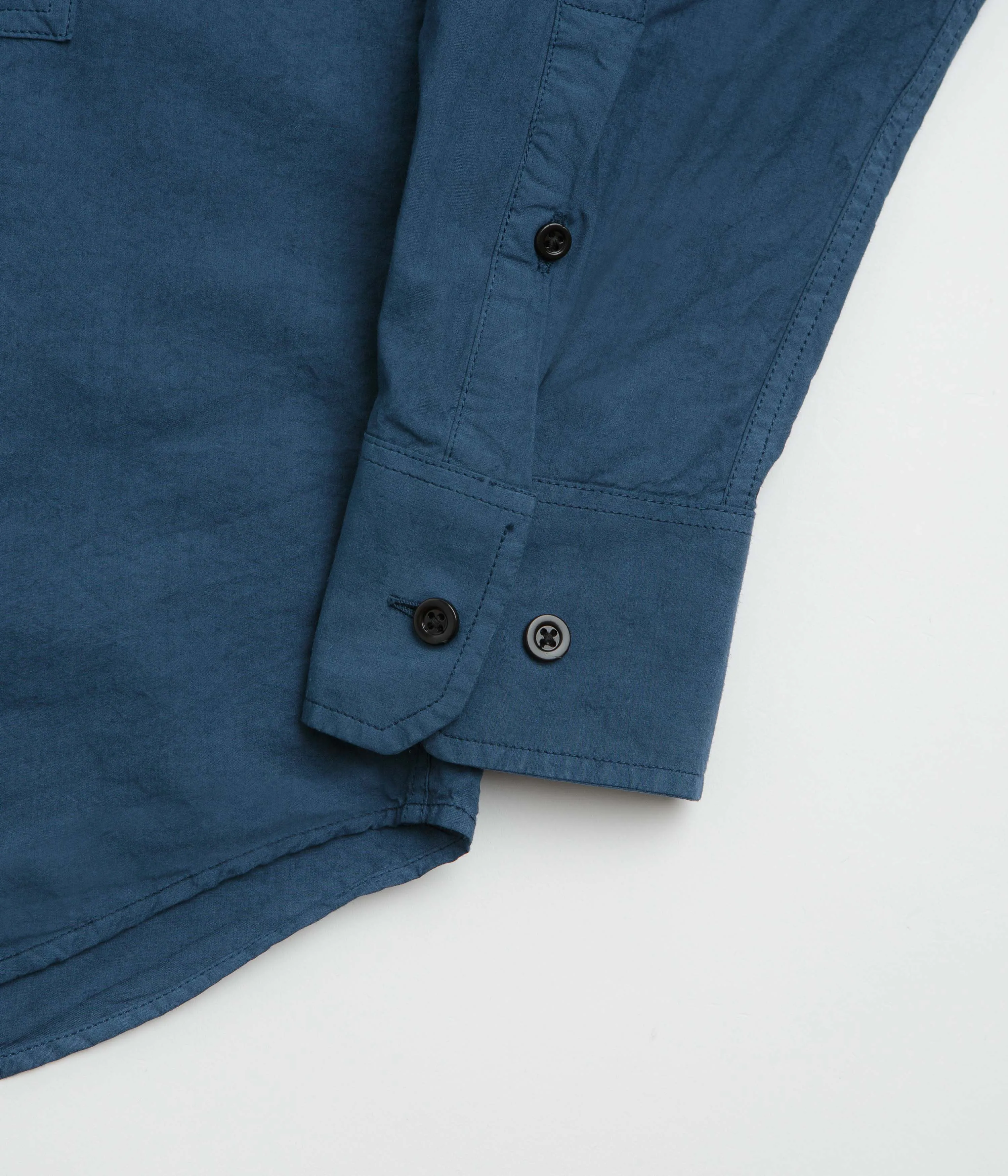 Norse Projects Mo Tencel Shirt - Estate Blue Eco-friendly