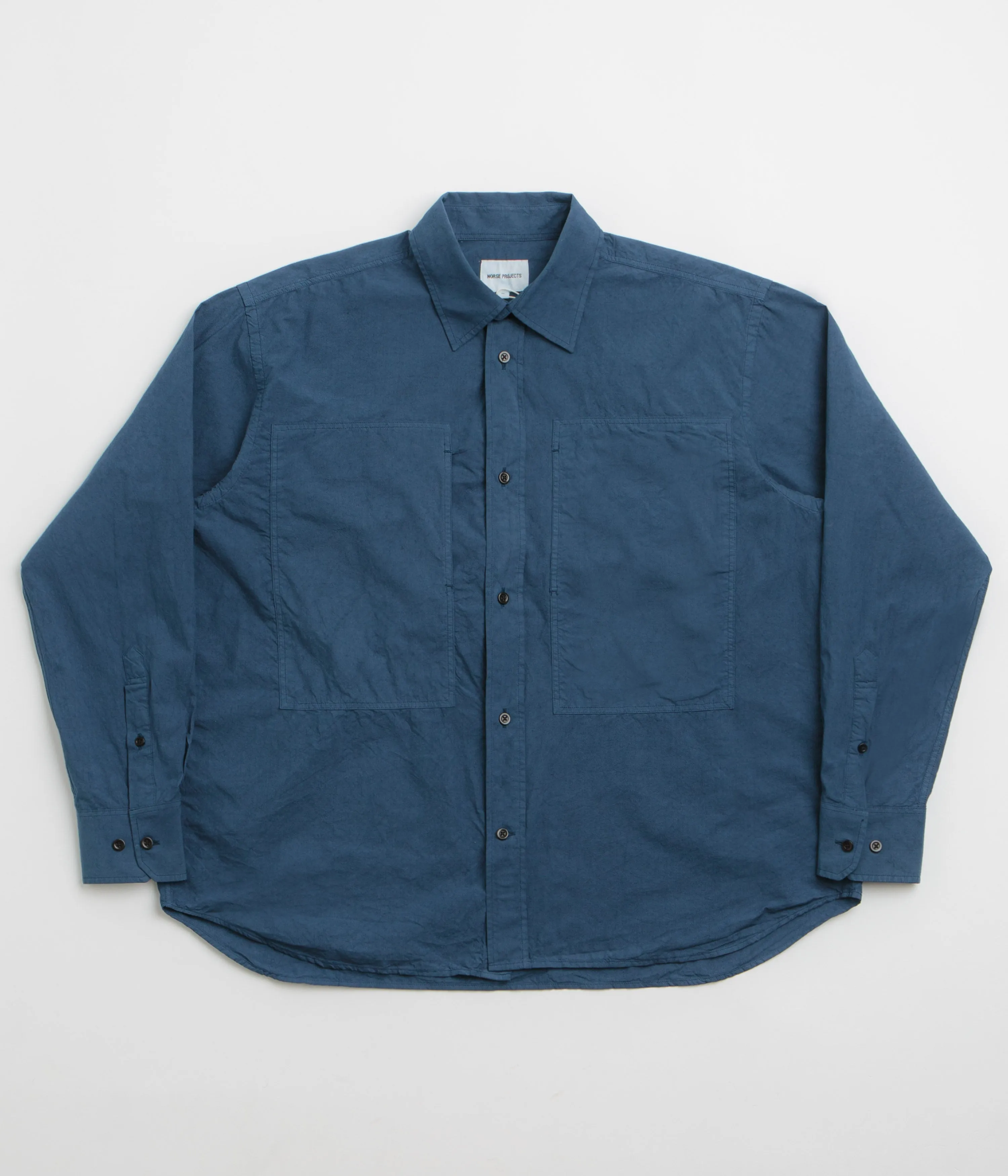 Cultural Inspired Norse Projects Mo Tencel Shirt - Estate Blue