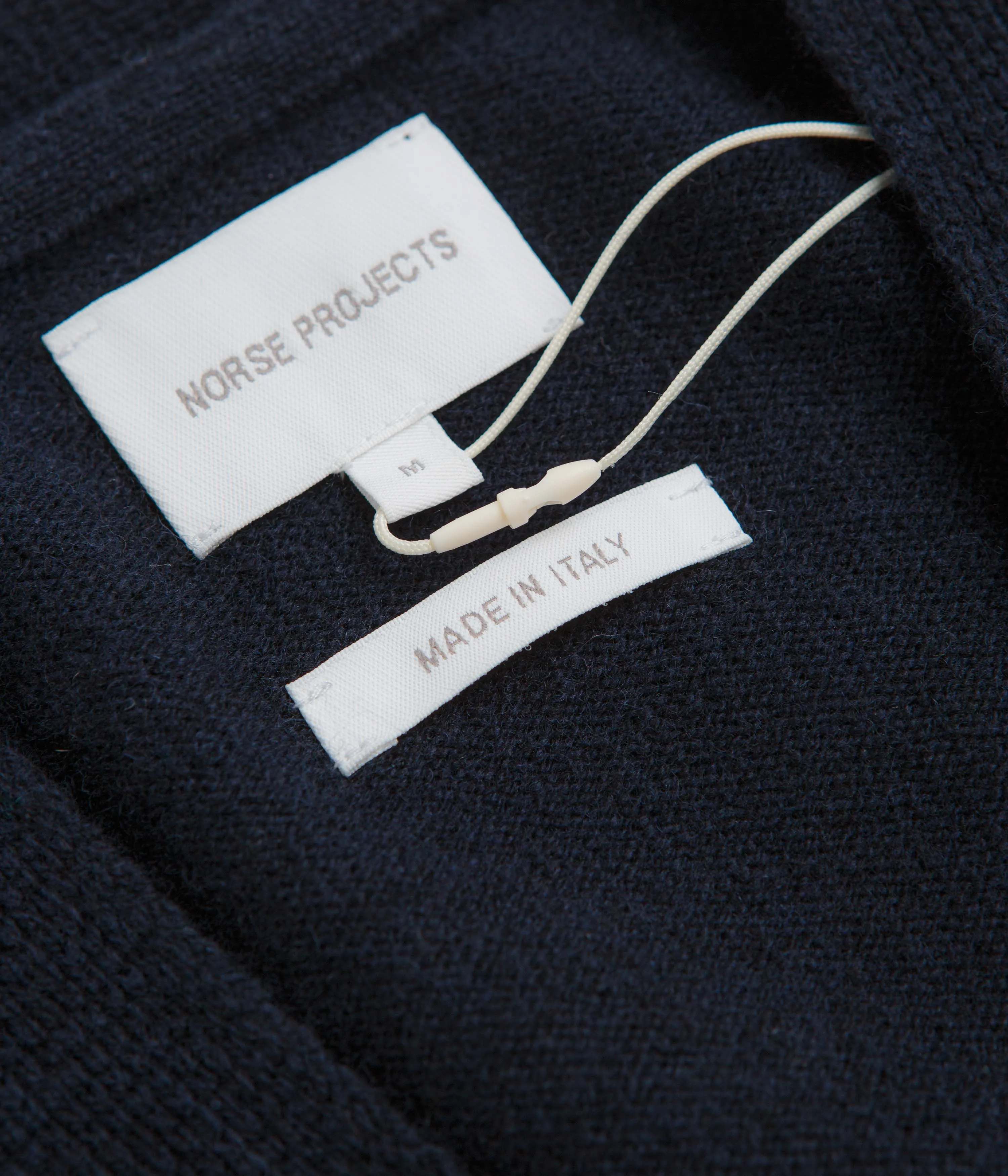 Essential Bold Norse Projects Standard Merino Cardigan - Dark Navy