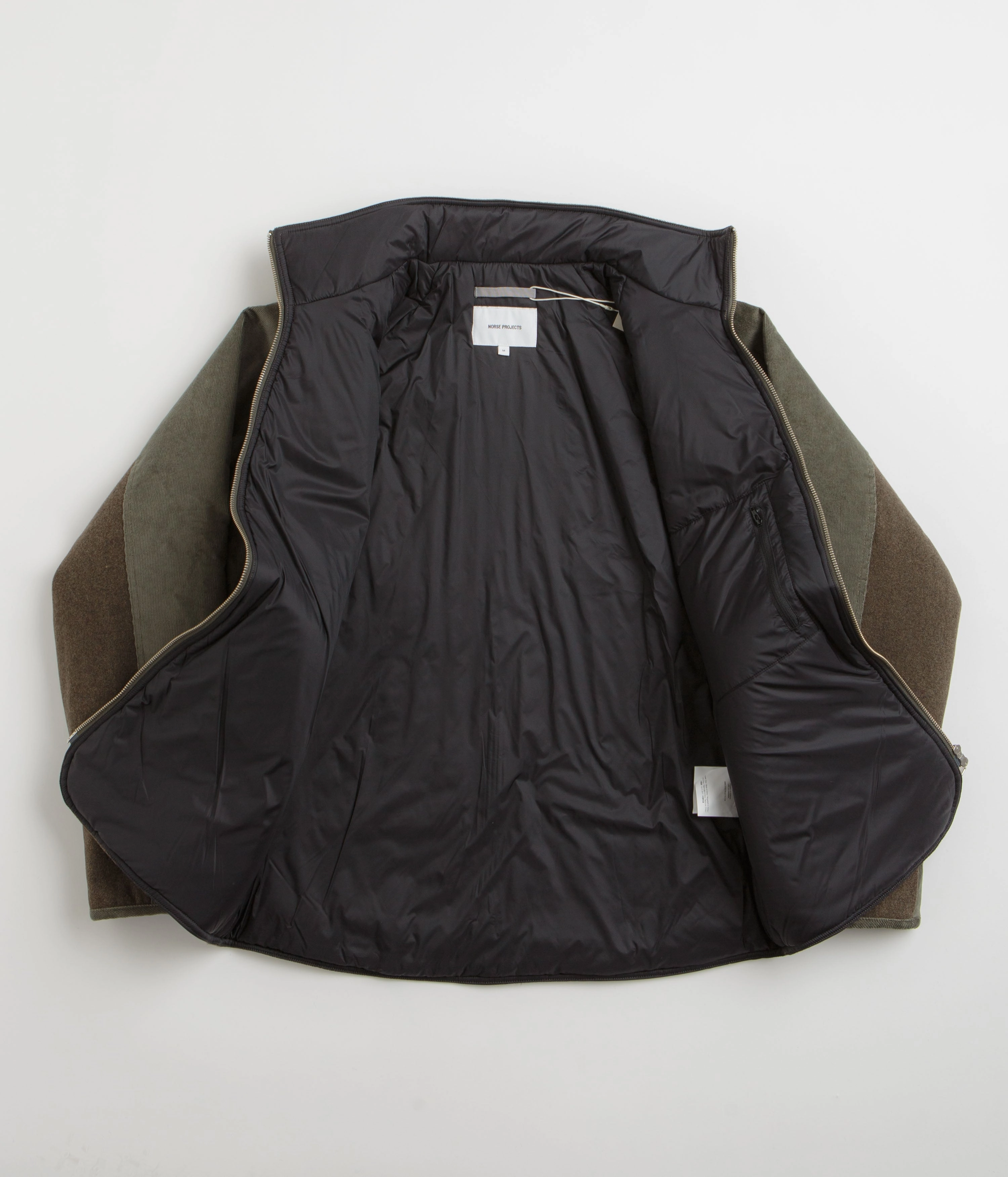 Winter Comfort Norse Projects Hakon Solotex Corduroy Jacket - Ivy Green