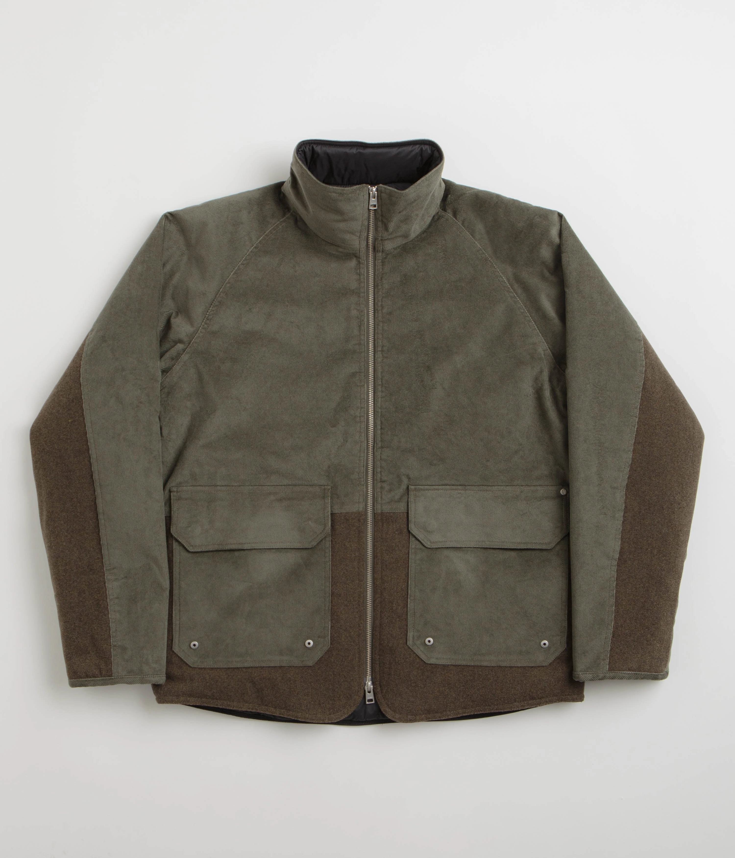 Norse Projects Hakon Solotex Corduroy Jacket - Ivy Green Office Style Stretch Enhanced Mobility
